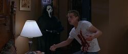 The Killer (Stu) attacks Billy.