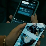 Texts shown prior to the subway attack, as Chad and Mindy text at and on 10:12PM, also erroneous, given the date of Monday, 10/31, correlating to Oct. 2022 calendar, while set in late October, 2023.