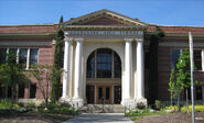 Woodsboro High School entrance