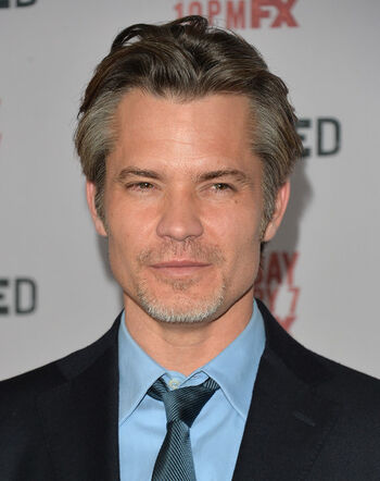 Timothy Olyphant at the "Justified" Season 5 Premiere (2014).