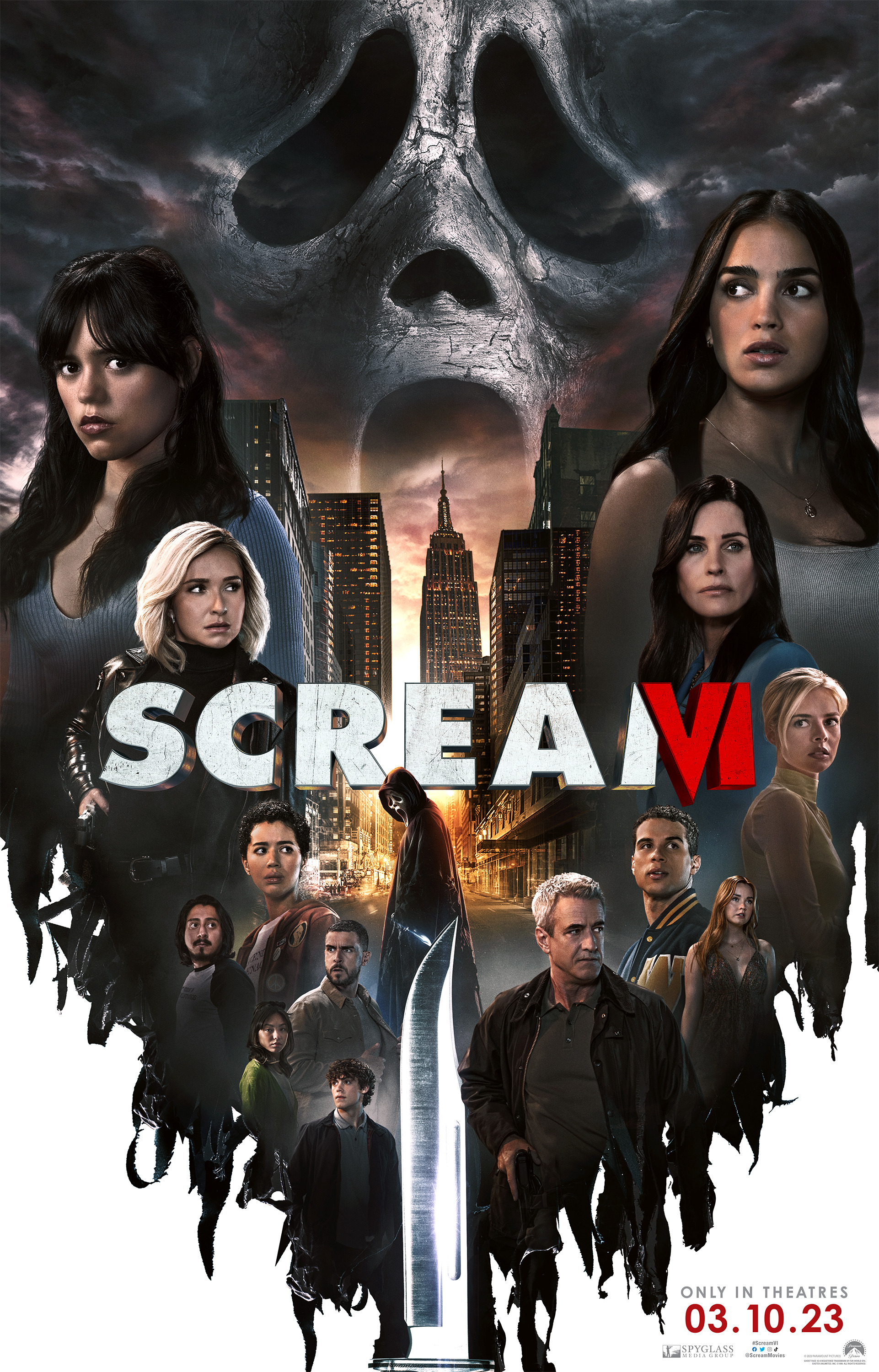 Scream 6  Core Four #shorts #screamvi #scream6 #scream7 #movie 