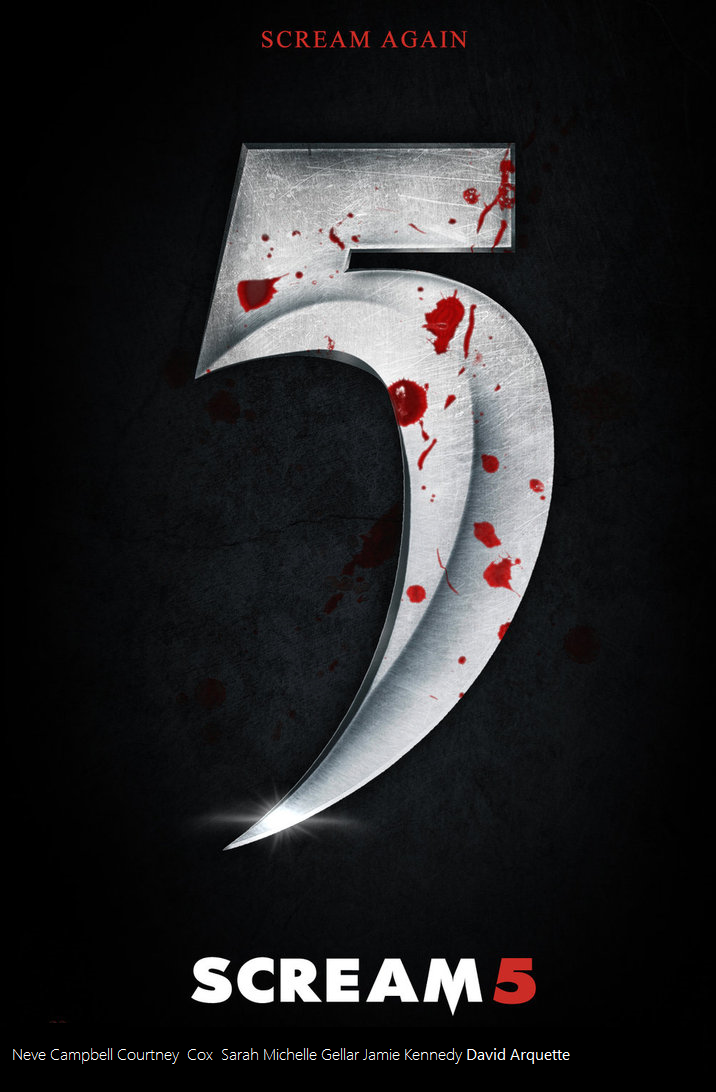 User blog:Markealeswhite/Fan Posters For Scream 5, Scream Wiki