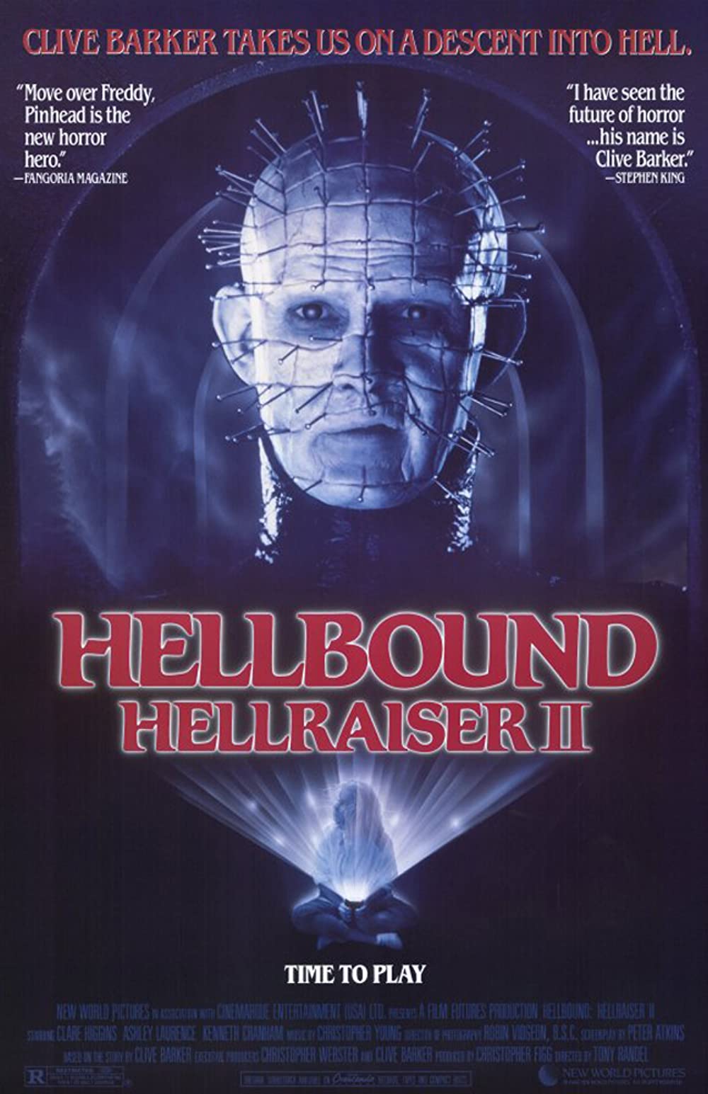 Восставший из ада 2 1988. Восставший из ада 2 фильм 1988. Восставший из ада 2 (Hellbound: Hellraiser II) 1988 Постер. Восставший из ада 2 фильм 1988 Постер. Hellbound: Hellraiser II 1988 Постер.