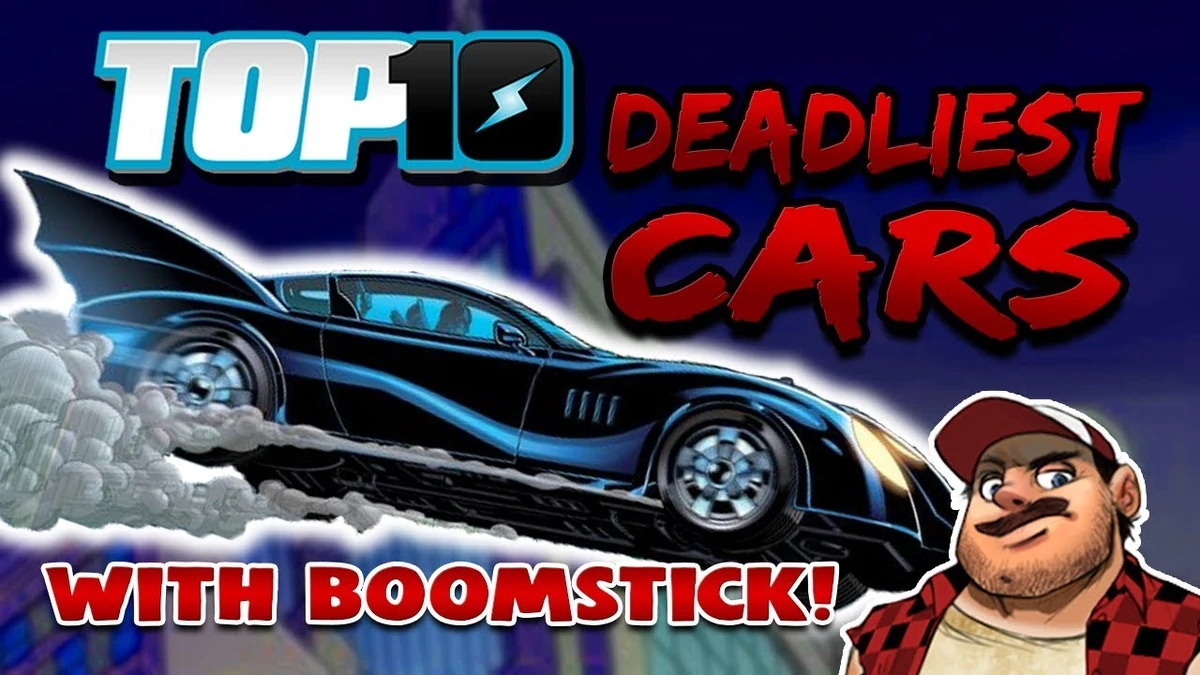Top 10 Deadliest Cars w/DEATH BATTLE'S Boomstick Screwattack Wiki