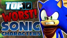 Top10WORSTSonicCharacters