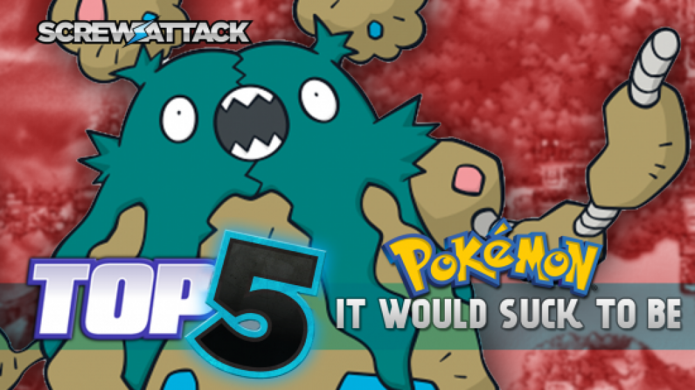 Top 5 Pokemon it would suck to be, Screwattack Wiki