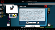 The Batcomputer's description of Dex Starr