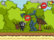 Death vs. Cthulhu in the original Scribblenauts.