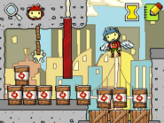 Exploding barrels in SS S1-8.