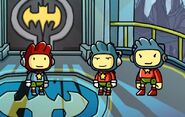 A comparison between the Doppelganger (left) and the Clone (right) inScribblenauts Unmasked.