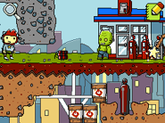 Exploding barrels in A2-10.