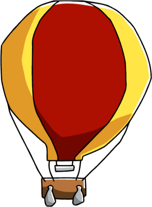 Beter Competitief Vervolgen Hot Air Balloon | Scribblenauts Wiki | Fandom