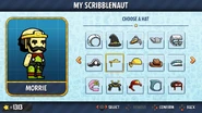 Editing a Scribblenaut's hat.