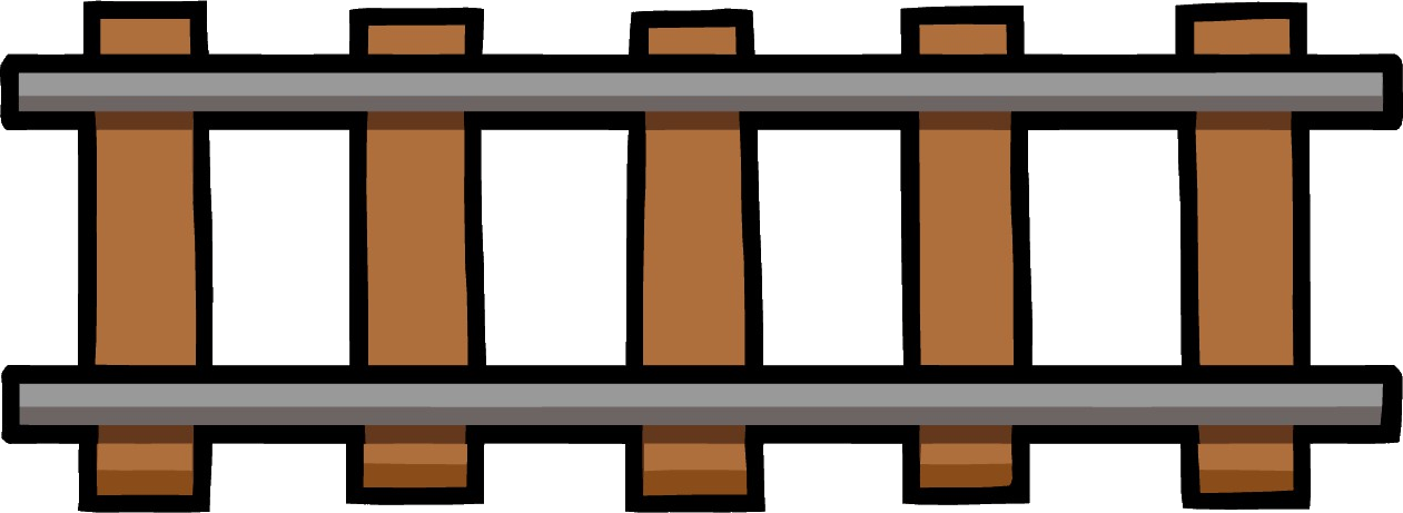 train track clipart horizontal