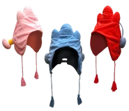 Different versions of a real life rooster hats, these ones with variants for Lily and Doppelganger as well.