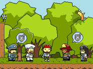 A policeman in Puzzle 1-1.