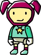 The unused female Maxwell in Scribblenauts Unlimited.