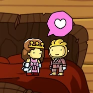 Moury and the princess from the mission "Marriage Material!".