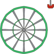 The ferris wheel texture.