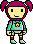 An unused female Maxwell from Scribblenauts, which likely inspired Lily's design.