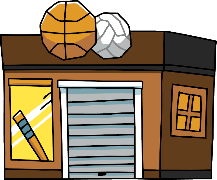 sports store clipart image