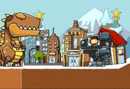 A demonstration of the graphics in Scribblenauts Remix