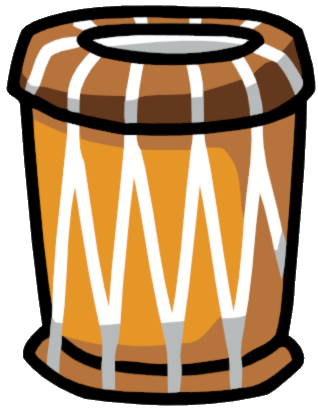 indian traditional drum 16764264 Vector Art at Vecteezy