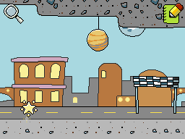 A finish line in A7-3.