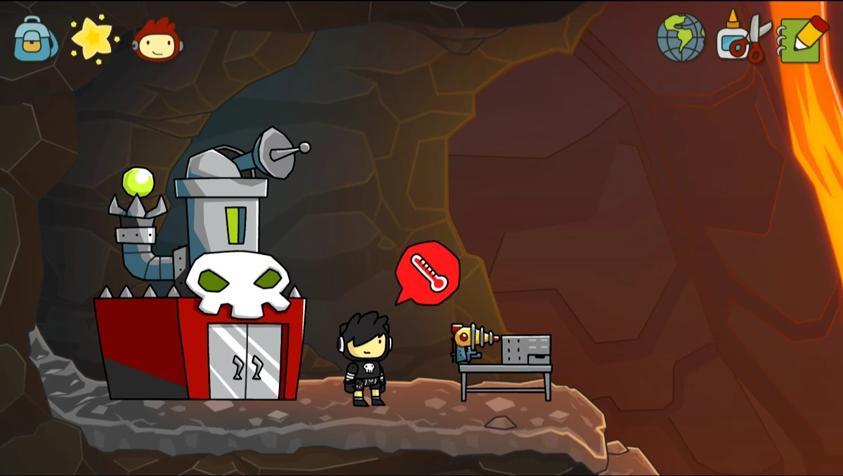Vowelcano Scribblenauts Wiki Fandom