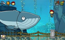 Scribblenauts Unmasked Strange Cetacean.jpg