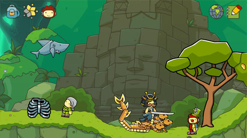 scribblenauts unlimited ruins of ellipsis