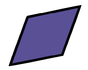 what is a rhombus shape