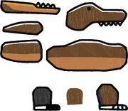 The unfinished design.