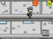 A policeman in Action 2-3.