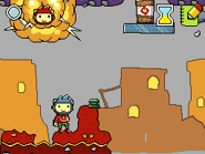 A exploding barrel in SS S2-5.