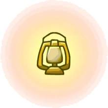 The light effect displayed by the lantern.