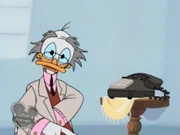 Ludwig with his mother on the phone.