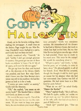 G∞fy's Halloween