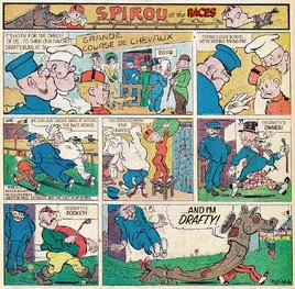 Spirou at the Races