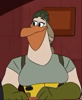 Mann the Fisherwoman