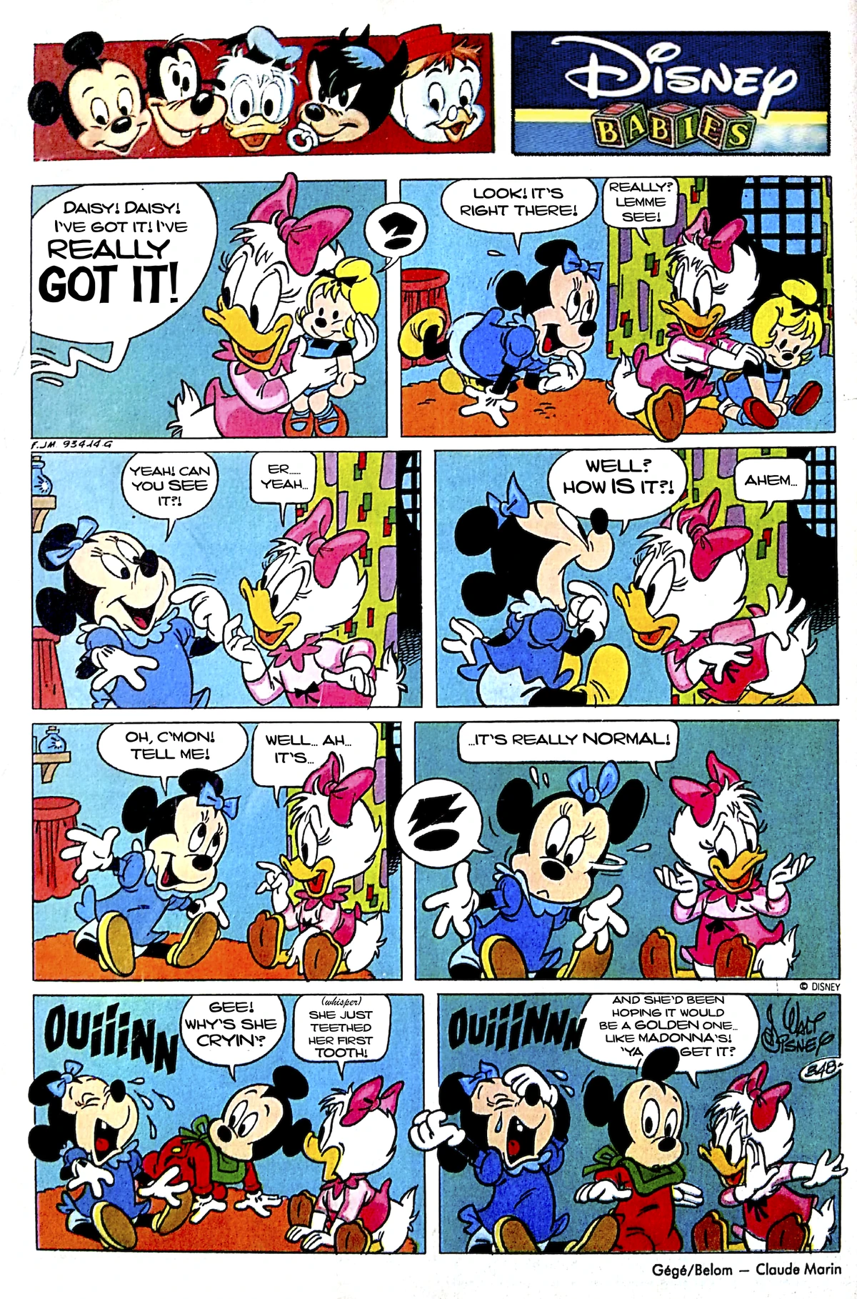Minnie's First Tooth | Scrooge McDuck Wikia | Fandom