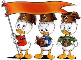 Junior Woodchucks Huey Dewey and Louie