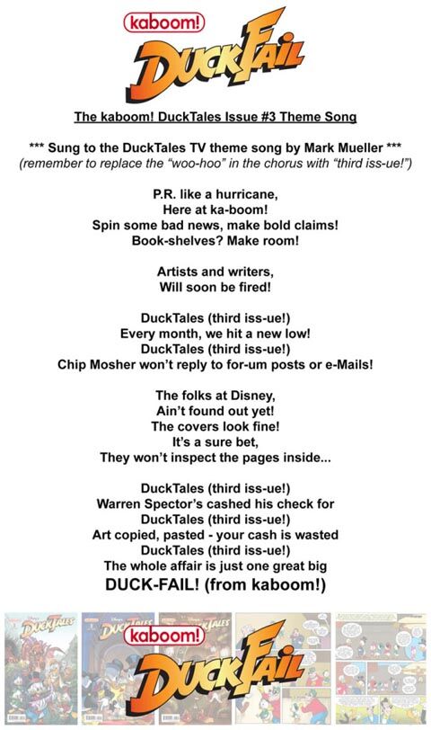 Duckfail Lyrics | Scrooge McDuck Wikia | Fandom
