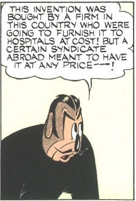 The Blot tells the story of the invention.