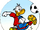 Soccer Donald Duck