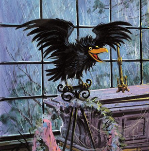 Another version of the Raven in the Conservatory.