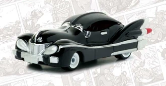 Promotional picture of the 2003 toy version of the Black Mobile.