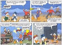 The New Laird of Castle McDuck panels