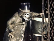 The Hatbox Ghost in the Attic of the Mansion in 1969 (as seen in 1969 in ).