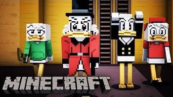 Minecraft - Official DuckTales Mash-Up Trailer